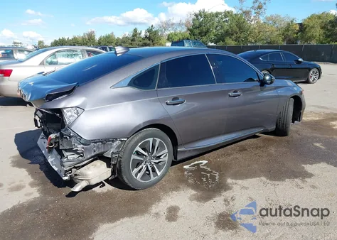 2018 Honda Accord Hybrid Touring from USA, damaged, VIN 1HGCV3F96JA012804